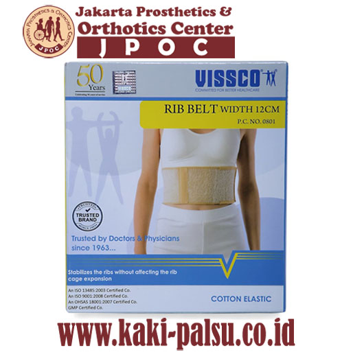 ALAT BANTU PENYANGGAH TULANG RUSUK VISSCO-0801 RIB BELT - Distributor Kaki Palsu Indonesia