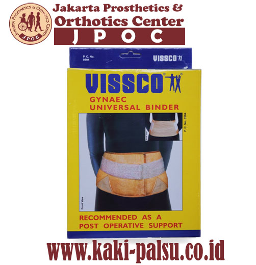 ALAT BANTU PENYANGGAH PUNGGUNG VISSCO-0504 GYNAEC UNIVERSAL BINDER - Distributor Kaki Palsu Indonesia
